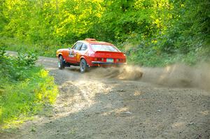 Mike Hurst / Jeremy Wimpey Ford Capri on SS4, Steamboat II.