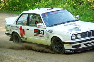 Shanti Witt / Bailey Miller BMW 325is on SS4, Steamboat II.