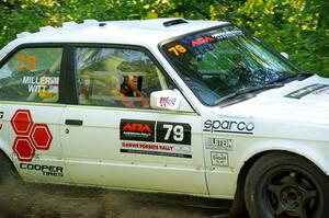 Shanti Witt / Bailey Miller BMW 325is on SS4, Steamboat II.