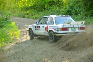 Shanti Witt / Bailey Miller BMW 325is on SS4, Steamboat II.