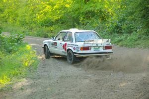 Shanti Witt / Bailey Miller BMW 325is on SS4, Steamboat II.