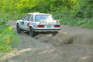 Shanti Witt / Bailey Miller BMW 325is on SS4, Steamboat II.