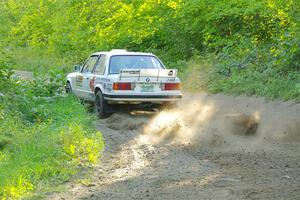 Shanti Witt / Bailey Miller BMW 325is on SS4, Steamboat II.