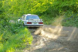 Shanti Witt / Bailey Miller BMW 325is on SS4, Steamboat II.