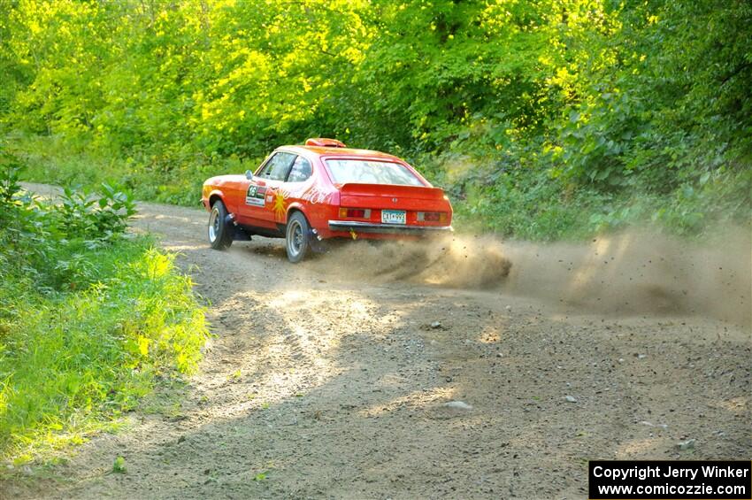 Mike Hurst / Jeremy Wimpey Ford Capri on SS4, Steamboat II.