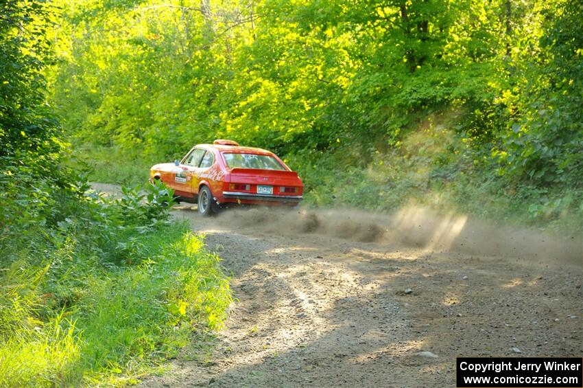 Mike Hurst / Jeremy Wimpey Ford Capri on SS4, Steamboat II.