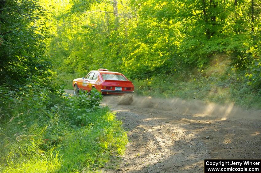 Mike Hurst / Jeremy Wimpey Ford Capri on SS4, Steamboat II.