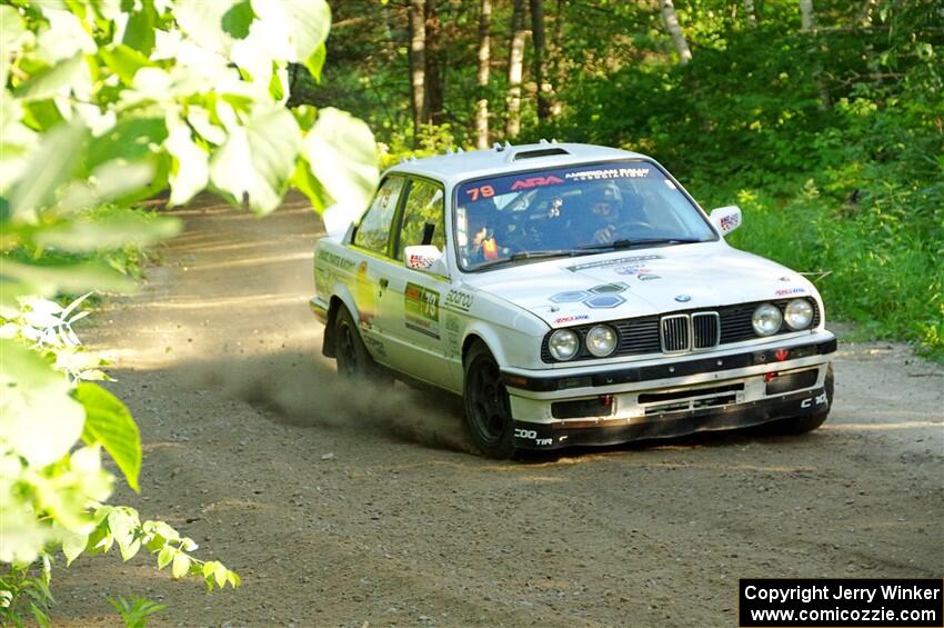 Shanti Witt / Bailey Miller BMW 325is on SS4, Steamboat II.