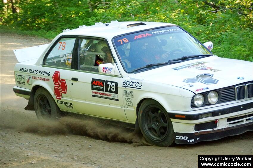 Shanti Witt / Bailey Miller BMW 325is on SS4, Steamboat II.