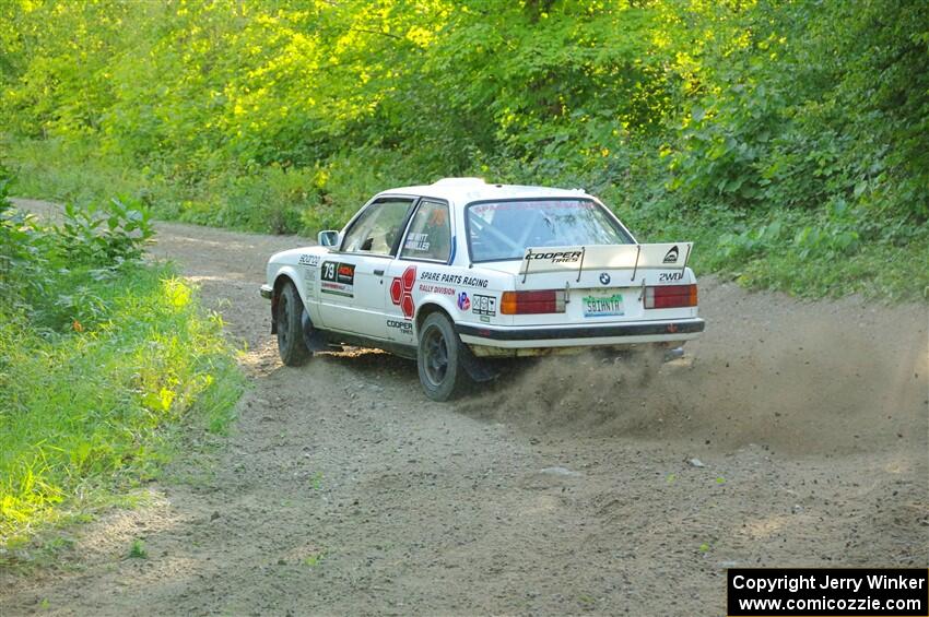 Shanti Witt / Bailey Miller BMW 325is on SS4, Steamboat II.