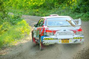 Dan Colburn / Cameron Case Subaru Impreza on SS4, Steamboat II.