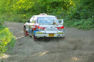 Dan Colburn / Cameron Case Subaru Impreza on SS4, Steamboat II.