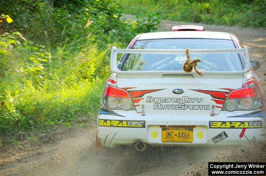 Dan Colburn / Cameron Case Subaru Impreza on SS4, Steamboat II.