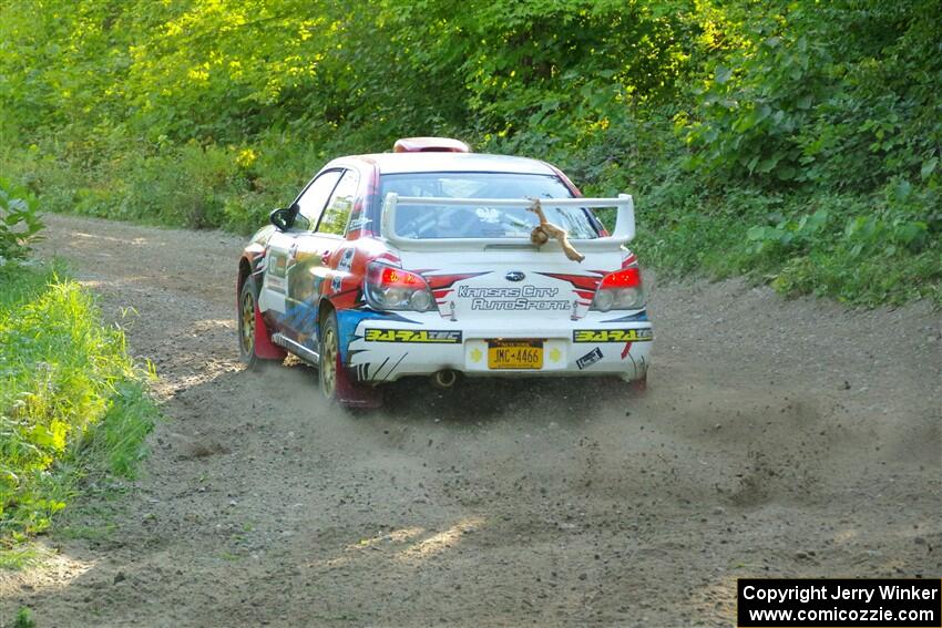 Dan Colburn / Cameron Case Subaru Impreza on SS4, Steamboat II.