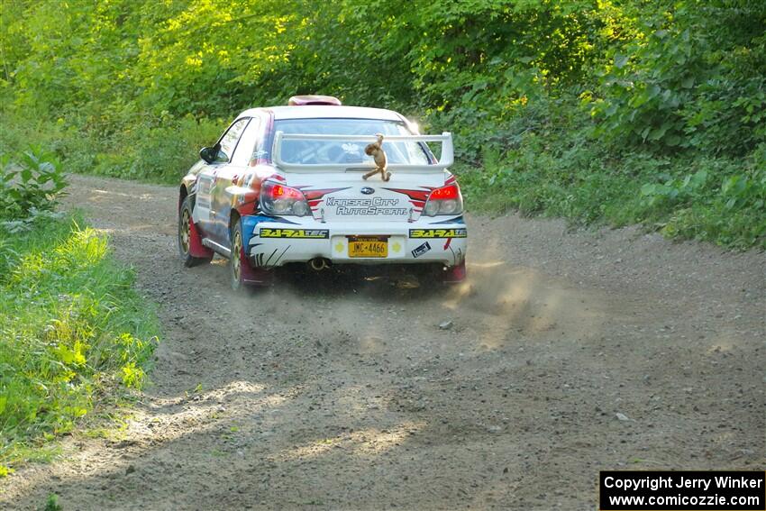 Dan Colburn / Cameron Case Subaru Impreza on SS4, Steamboat II.