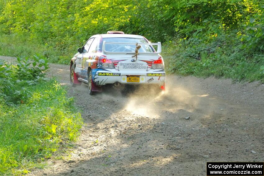 Dan Colburn / Cameron Case Subaru Impreza on SS4, Steamboat II.