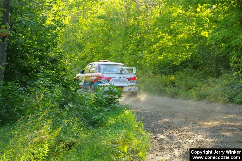 Dan Colburn / Cameron Case Subaru Impreza on SS4, Steamboat II.