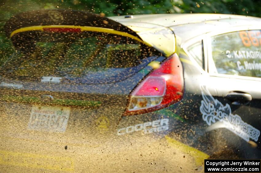 Chase Hovinga / Colin Katagiri Ford Fiesta ST on SS4, Steamboat II.