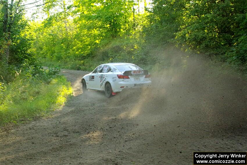 Nathan Odle / Alex Gelsomino Lexus IS250 on SS4, Steamboat II.