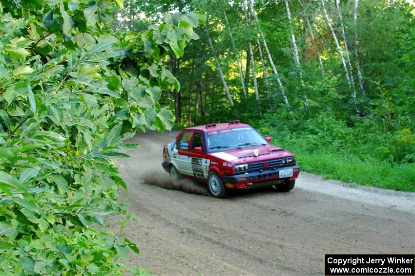 Adam Hardin / Eric Schlee VW Jetta GLI on SS4, Steamboat II.