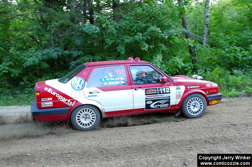 Adam Hardin / Eric Schlee VW Jetta GLI on SS4, Steamboat II.