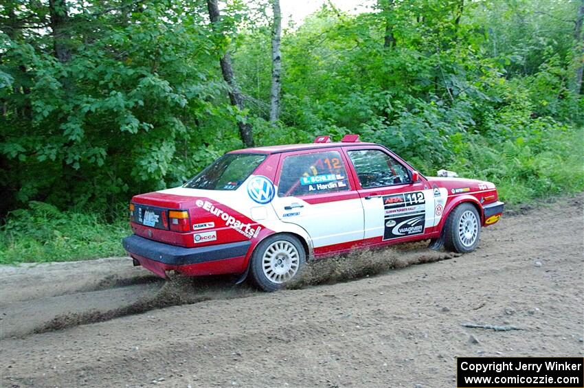 Adam Hardin / Eric Schlee VW Jetta GLI on SS4, Steamboat II.