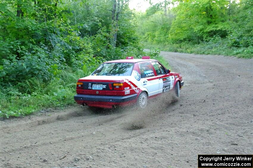 Adam Hardin / Eric Schlee VW Jetta GLI on SS4, Steamboat II.