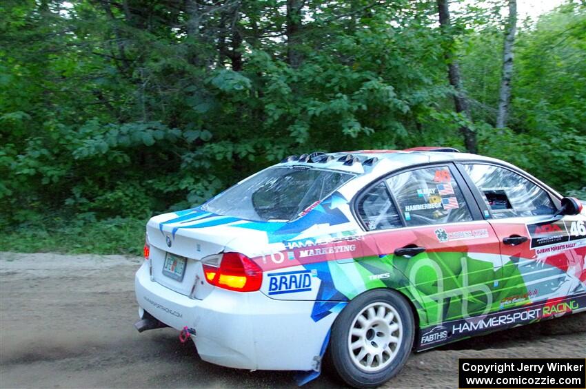 George Hammerbeck / Lewis May BMW 335xi on SS4, Steamboat II.