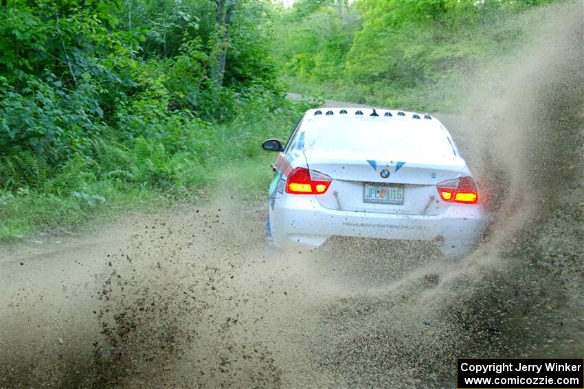 George Hammerbeck / Lewis May BMW 335xi on SS4, Steamboat II.