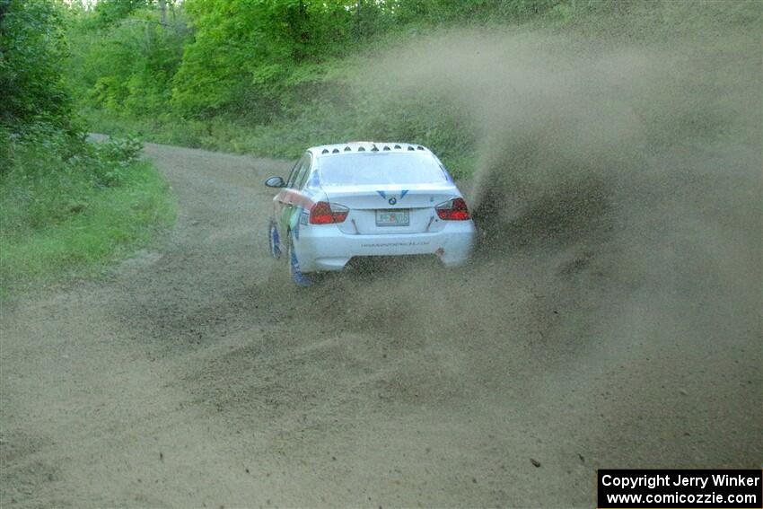 George Hammerbeck / Lewis May BMW 335xi on SS4, Steamboat II.