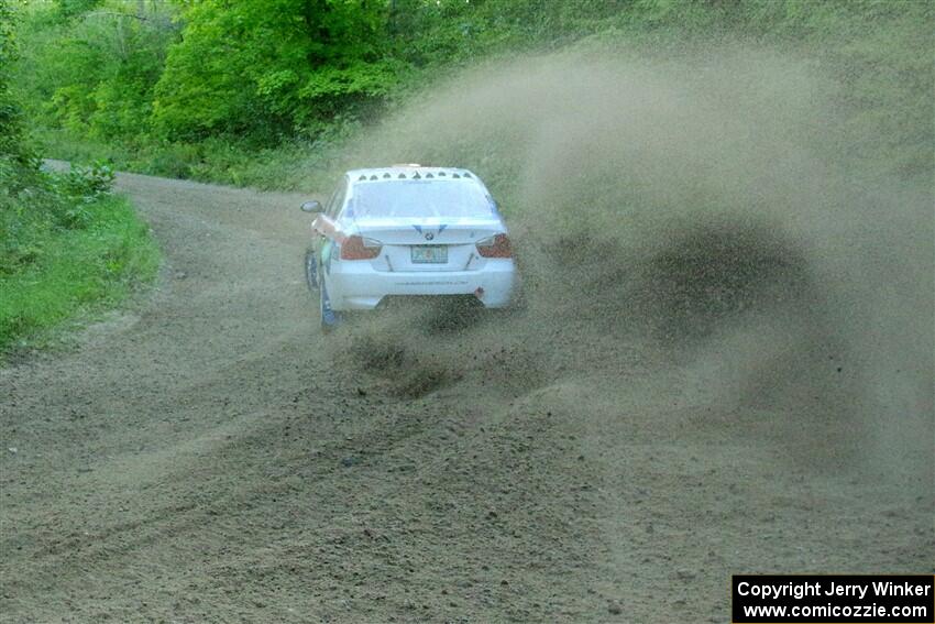 George Hammerbeck / Lewis May BMW 335xi on SS4, Steamboat II.