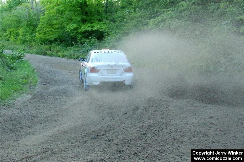 George Hammerbeck / Lewis May BMW 335xi on SS4, Steamboat II.