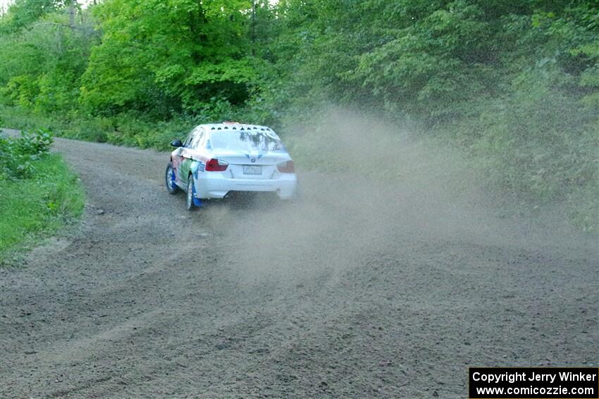 George Hammerbeck / Lewis May BMW 335xi on SS4, Steamboat II.