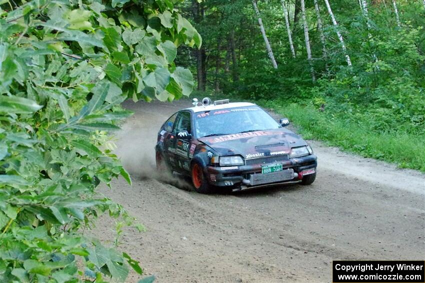 Bret Hunter / Kubo Kordisch Honda CRX on SS4, Steamboat II.