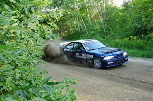 Ryan George / Heather Stieber-George BMW M3 on SS11, Height O' Land II. on SS4, Steamboat II.