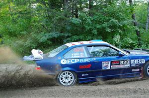 Ryan George / Heather Stieber-George BMW M3 on SS11, Height O' Land II. on SS4, Steamboat II.