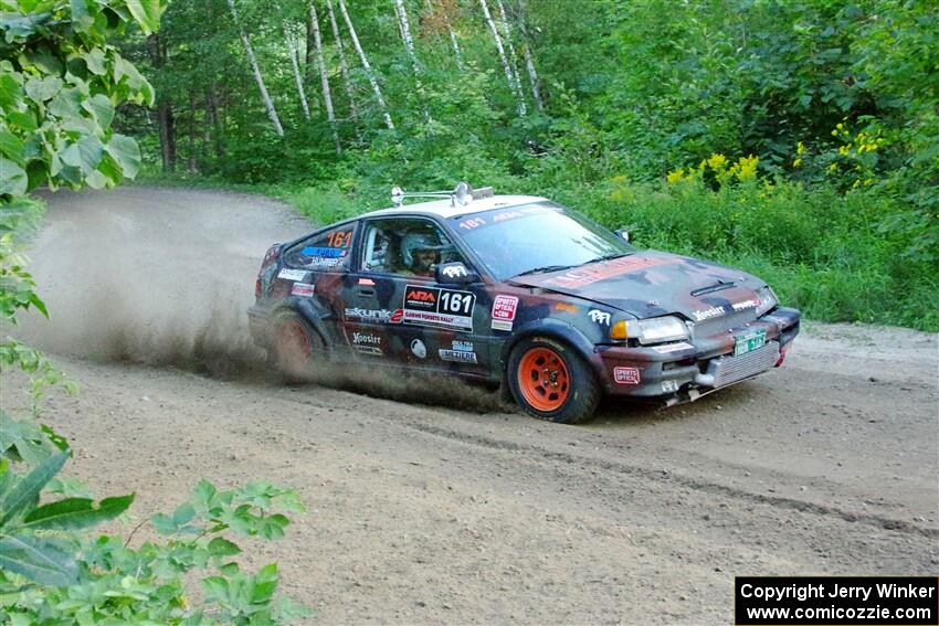 Bret Hunter / Kubo Kordisch Honda CRX on SS4, Steamboat II.