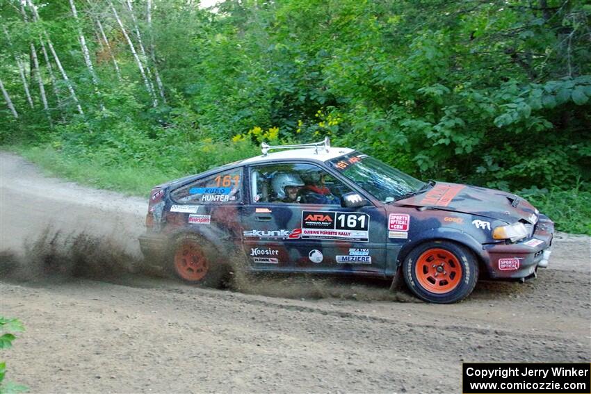 Bret Hunter / Kubo Kordisch Honda CRX on SS4, Steamboat II.