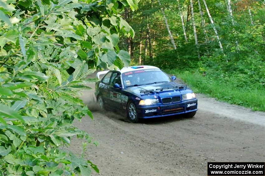 Ryan George / Heather Stieber-George BMW M3 on SS11, Height O' Land II. on SS4, Steamboat II.