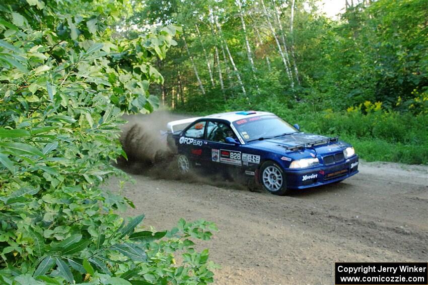 Ryan George / Heather Stieber-George BMW M3 on SS11, Height O' Land II. on SS4, Steamboat II.