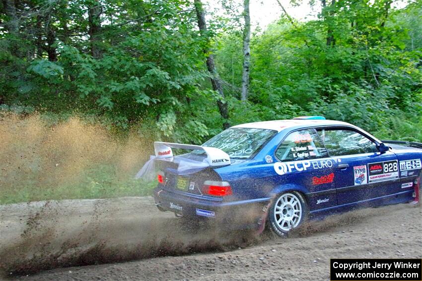 Ryan George / Heather Stieber-George BMW M3 on SS11, Height O' Land II. on SS4, Steamboat II.