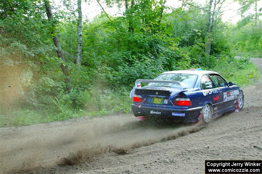 Ryan George / Heather Stieber-George BMW M3 on SS11, Height O' Land II. on SS4, Steamboat II.