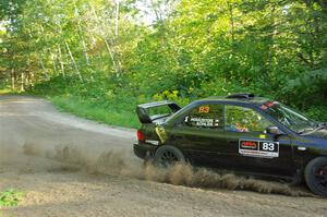 Jacob Kohler / Zach Houliston Subaru Impreza on SS4, Steamboat II.