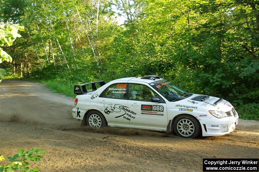 Pete Schaefer / Kevin Dobrowolski Subaru Impreza 2.5i on SS4, Steamboat II.