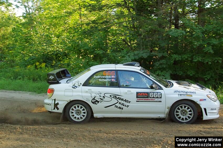 Pete Schaefer / Kevin Dobrowolski Subaru Impreza 2.5i on SS4, Steamboat II.