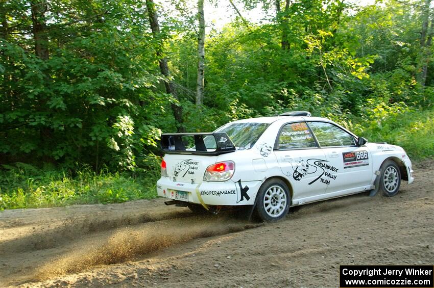 Pete Schaefer / Kevin Dobrowolski Subaru Impreza 2.5i on SS4, Steamboat II.