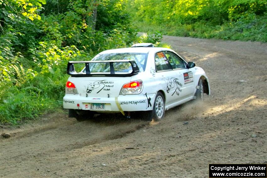 Pete Schaefer / Kevin Dobrowolski Subaru Impreza 2.5i on SS4, Steamboat II.