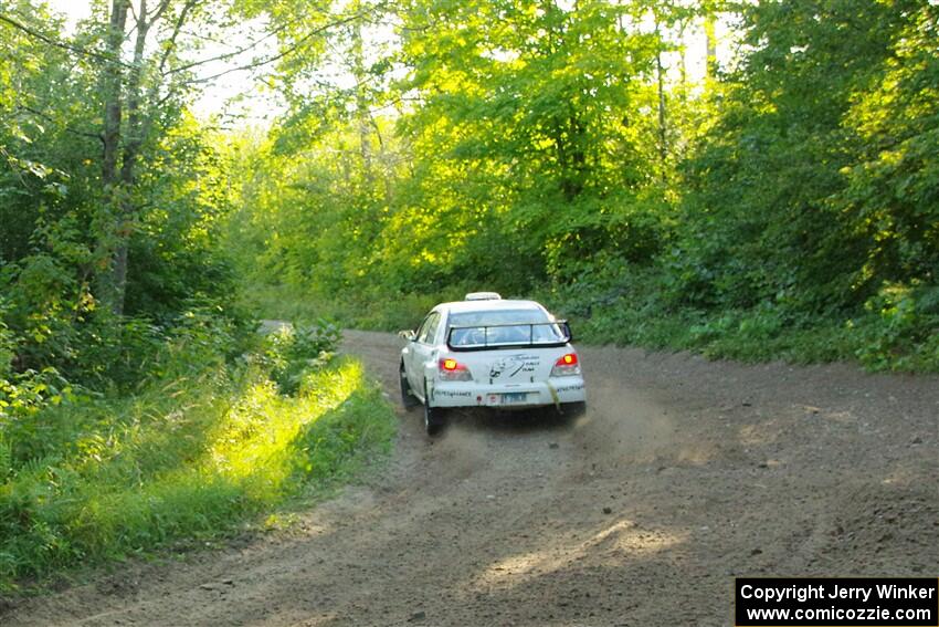 Pete Schaefer / Kevin Dobrowolski Subaru Impreza 2.5i on SS4, Steamboat II.