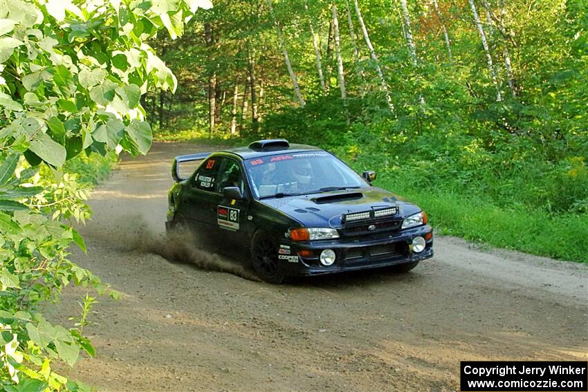 Jacob Kohler / Zach Houliston Subaru Impreza on SS4, Steamboat II.