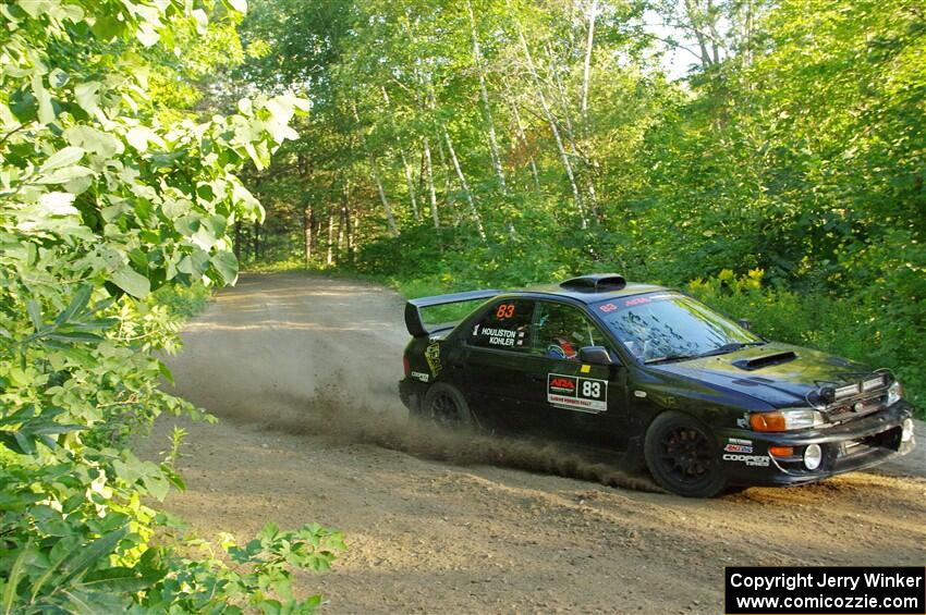 Jacob Kohler / Zach Houliston Subaru Impreza on SS4, Steamboat II.